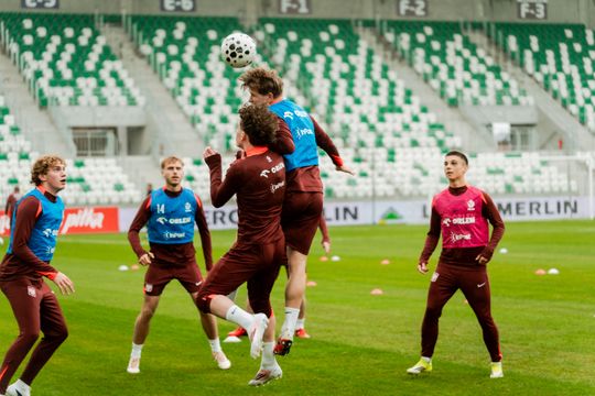 Konferencja i Trening reprezentacji Polski U21 (zdjęcia)