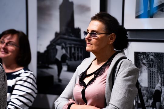 Wernisaż wystawy "Współczesna Warszawa na starej fotografii" (zdjęcia)