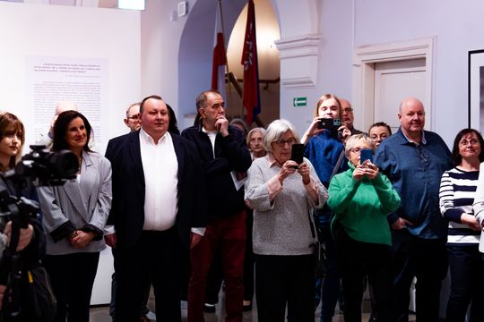 Wernisaż wystawy "Współczesna Warszawa na starej fotografii" (zdjęcia)
