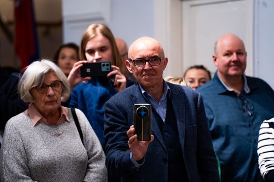 Wernisaż wystawy "Współczesna Warszawa na starej fotografii" (zdjęcia)