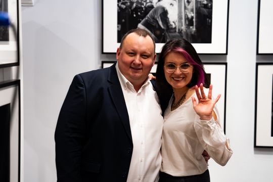 Wernisaż wystawy "Współczesna Warszawa na starej fotografii" (zdjęcia)