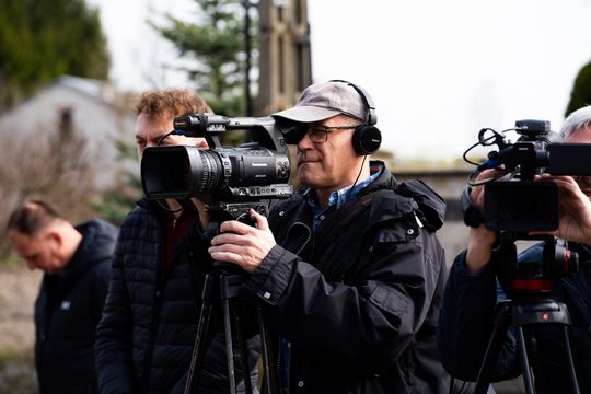 Konferencja prasowa dot. rozbudowy dróg w powiecie zwoleńskim (zdjęcia)