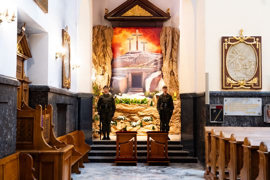 Groby Pańskie w wybranych radomskich kościołach (zdjęcia)