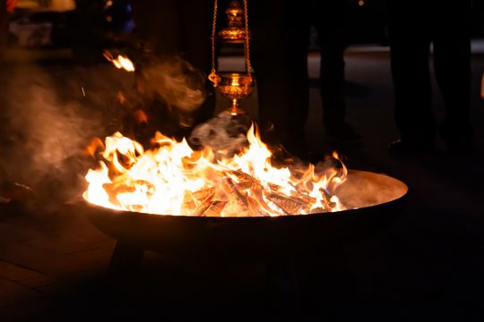 Liturgia Wigilii Paschalnej (zdjęcia)