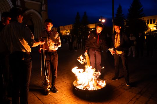 Liturgia Wigilii Paschalnej (zdjęcia)