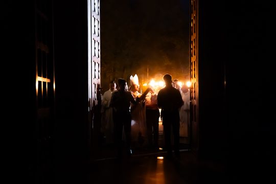 Liturgia Wigilii Paschalnej (zdjęcia)