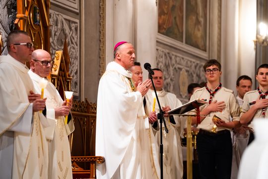 Liturgia Wigilii Paschalnej (zdjęcia)