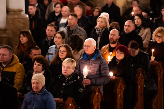 Liturgia Wigilii Paschalnej (zdjęcia)