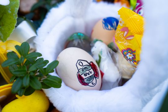 Święcenie pokarmów na stadionie Radomiaka (zdjęcia)