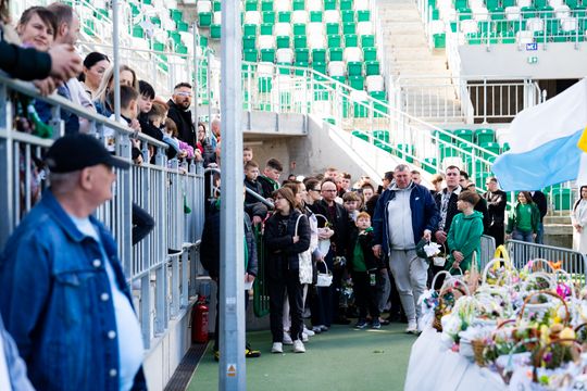 Święcenie pokarmów na stadionie Radomiaka (zdjęcia)