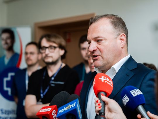Konferencja prasowa w Radomskim Szpitalu Specjalistycznym (zdjęcia)