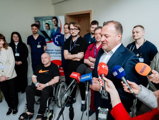 Konferencja prasowa w Radomskim Szpitalu Specjalistycznym (zdjęcia)