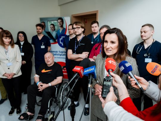 Konferencja prasowa w Radomskim Szpitalu Specjalistycznym (zdjęcia)