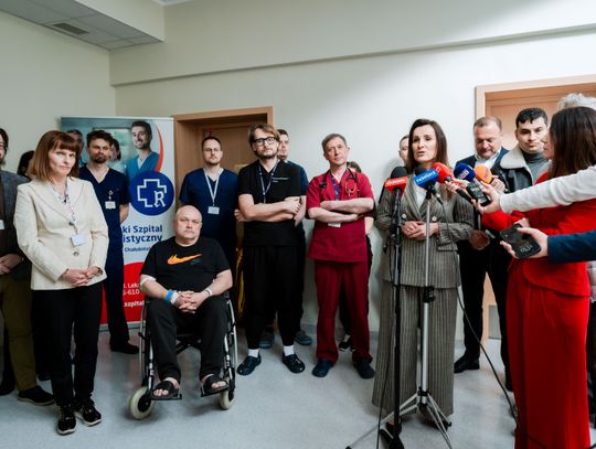 Konferencja prasowa w Radomskim Szpitalu Specjalistycznym (zdjęcia)