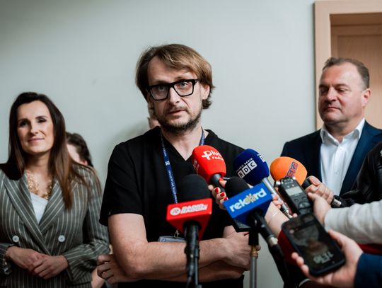 Konferencja prasowa w Radomskim Szpitalu Specjalistycznym (zdjęcia)