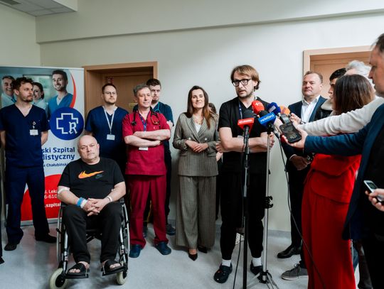 Konferencja prasowa w Radomskim Szpitalu Specjalistycznym (zdjęcia)