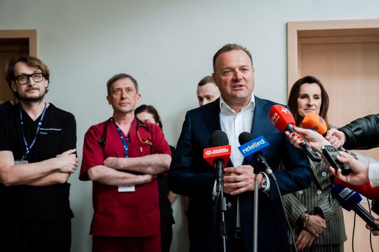 Konferencja prasowa w Radomskim Szpitalu Specjalistycznym (zdjęcia)