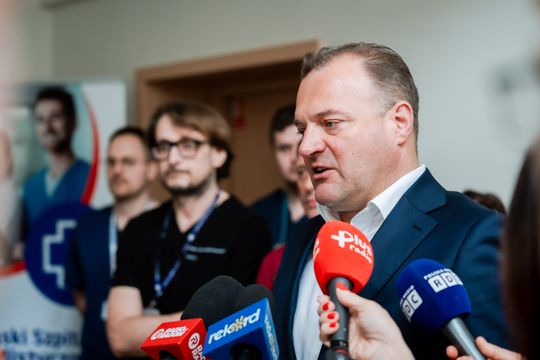 Konferencja prasowa w Radomskim Szpitalu Specjalistycznym (zdjęcia)