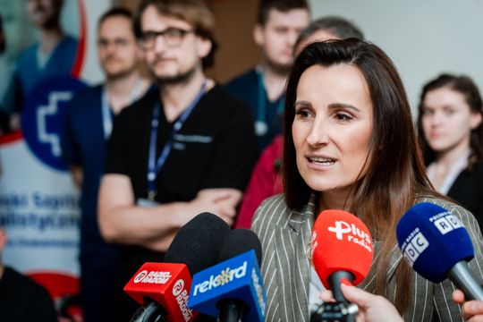Konferencja prasowa w Radomskim Szpitalu Specjalistycznym (zdjęcia)