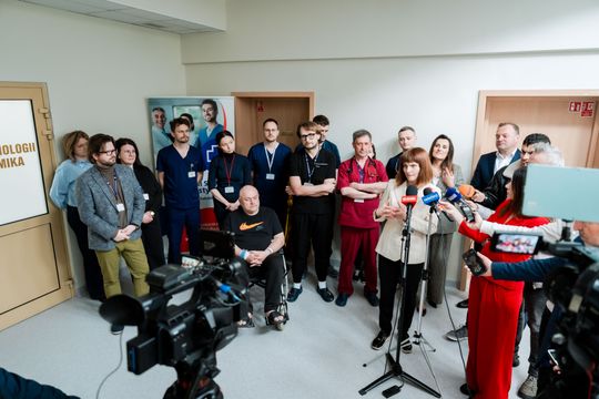 Konferencja prasowa w Radomskim Szpitalu Specjalistycznym (zdjęcia)