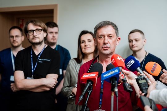 Konferencja prasowa w Radomskim Szpitalu Specjalistycznym (zdjęcia)