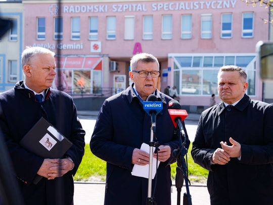 Konferencja prasowa PiS dot. sytuacji w służbie zdrowia (zdjęcia)