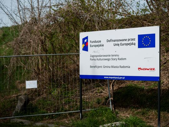 Przebudowa kładki na rzece Mlecznej (zdjęcia)