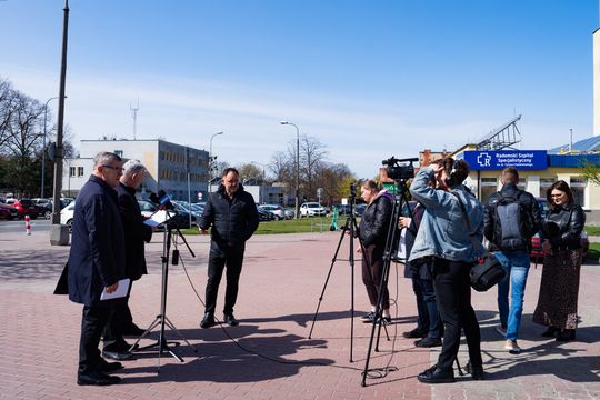 Konferencja prasowa PiS dot. sytuacji w służbie zdrowia (zdjęcia)