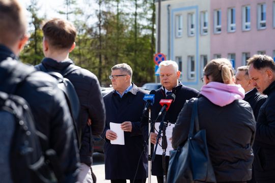 Konferencja prasowa PiS dot. sytuacji w służbie zdrowia (zdjęcia)