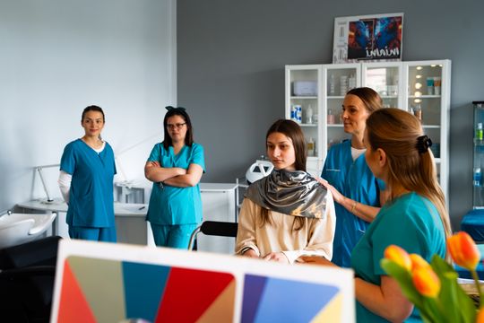 „Dzień Zdrowia i Urody" w Centrum Kształcenia Zawodowego i Ustawicznego w Radomiu (zdjęcia)