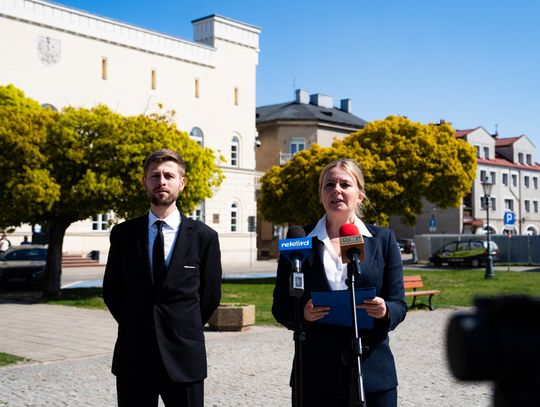 Konferencja prasowa Marty Ratuszyńskiej (zdjęcia)