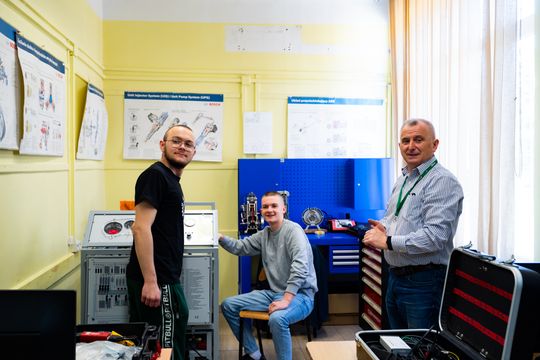 Dzień otwarty w  Zespole Szkół Zawodowych im. mjr. H. Dobrzańskiego ,,Hubala” w Radomiu (zdjęcia)