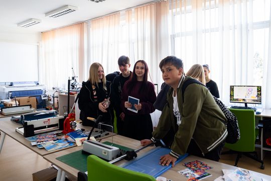 Dzień otwarty w  Zespole Szkół Zawodowych im. mjr. H. Dobrzańskiego ,,Hubala” w Radomiu (zdjęcia)