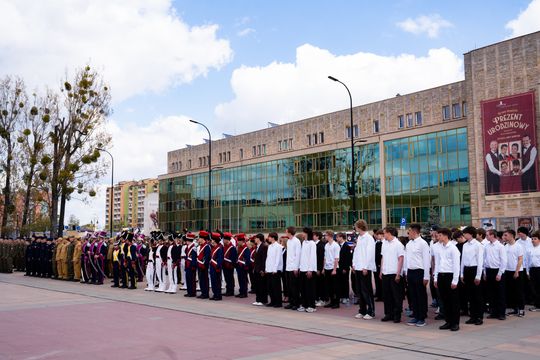 Ślubowanie uczniów Szkoły 72 Pułku Piechoty w Radomiu (zdjęcia)