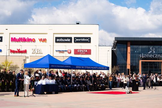 Ślubowanie uczniów Szkoły 72 Pułku Piechoty w Radomiu (zdjęcia)