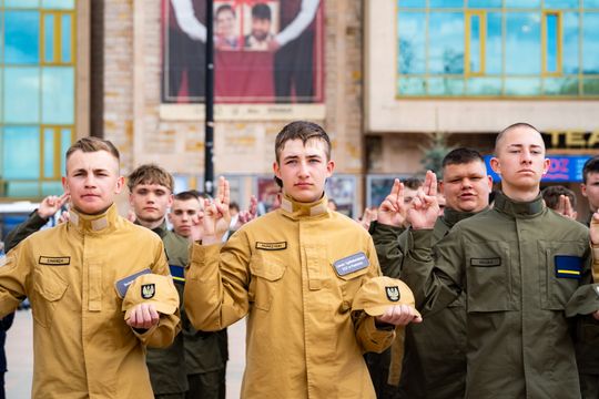Ślubowanie uczniów Szkoły 72 Pułku Piechoty w Radomiu (zdjęcia)