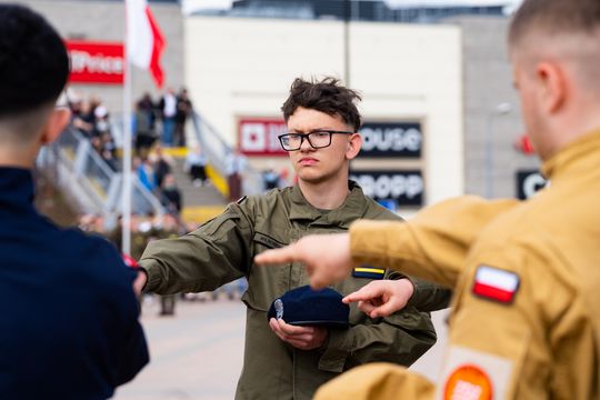 Ślubowanie uczniów Szkoły 72 Pułku Piechoty w Radomiu (zdjęcia)