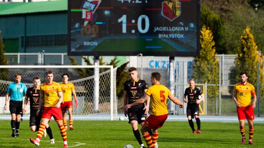 Broń Radom - Jagiellonia II Białystok (zdjęcia)