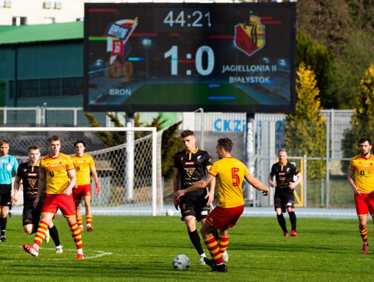 Broń Radom - Jagiellonia II Białystok (zdjęcia)