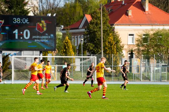 Broń Radom - Jagiellonia II Białystok (zdjęcia)