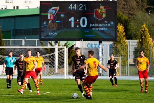Broń Radom - Jagiellonia II Białystok (zdjęcia)