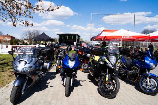 Zlot zabytkowych motocykli - otwarcie sezonu motocyklowego w Skaryszewie (zdjęcia)