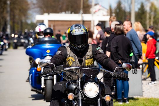 Zlot zabytkowych motocykli - otwarcie sezonu motocyklowego w Skaryszewie (zdjęcia)