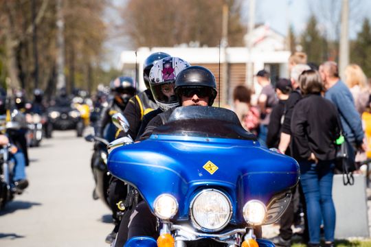 Zlot zabytkowych motocykli - otwarcie sezonu motocyklowego w Skaryszewie (zdjęcia)
