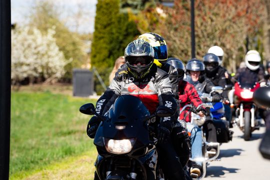 Zlot zabytkowych motocykli - otwarcie sezonu motocyklowego w Skaryszewie (zdjęcia)