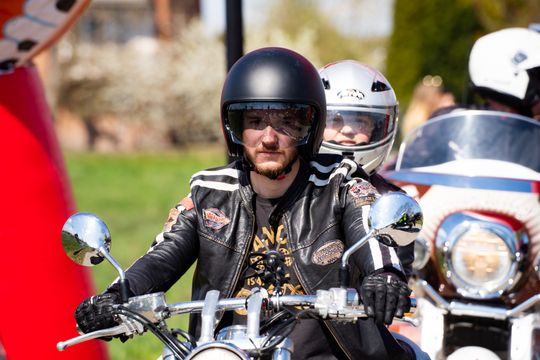 Zlot zabytkowych motocykli - otwarcie sezonu motocyklowego w Skaryszewie (zdjęcia)