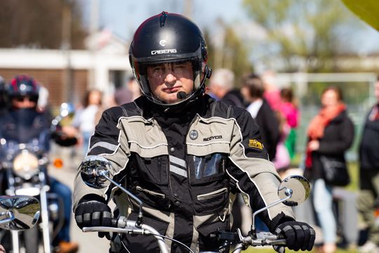 Zlot zabytkowych motocykli - otwarcie sezonu motocyklowego w Skaryszewie (zdjęcia)
