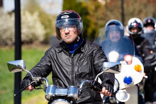 Zlot zabytkowych motocykli - otwarcie sezonu motocyklowego w Skaryszewie (zdjęcia)