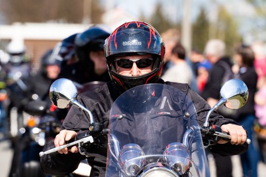 Zlot zabytkowych motocykli - otwarcie sezonu motocyklowego w Skaryszewie (zdjęcia)