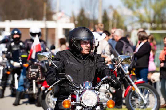 Zlot zabytkowych motocykli - otwarcie sezonu motocyklowego w Skaryszewie (zdjęcia)